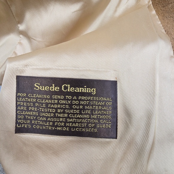 Vintage 70’s Robert Lewis Suede Leather Blazer 40L - Picture 13 of 13